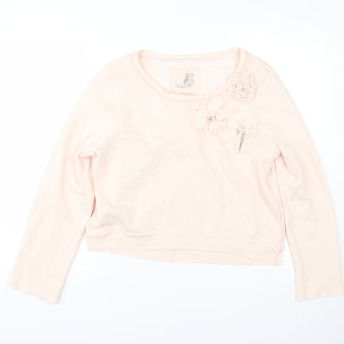 River Island Womens Pink   Pullover Sweatshirt Size 16