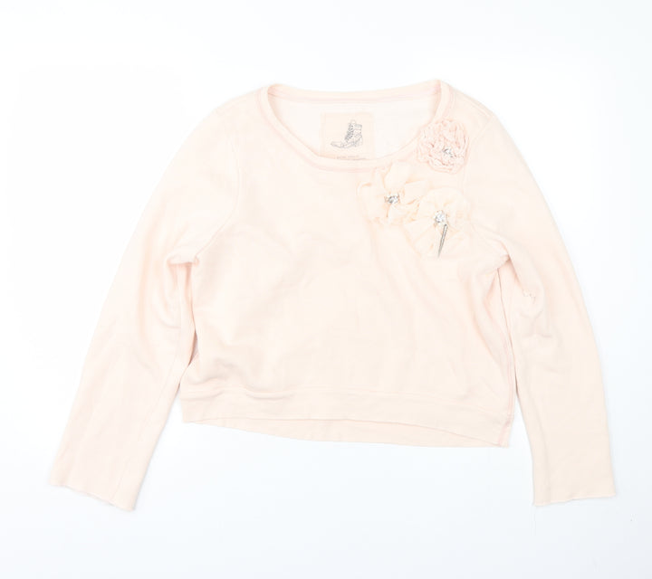 River Island Womens Pink   Pullover Sweatshirt Size 16