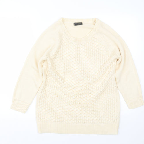 Originals Womens Beige   Pullover Jumper Size S