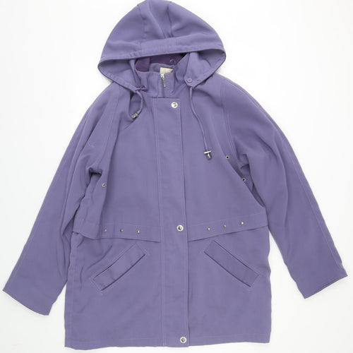 EWM Womens Blue   Jacket Coat Size 16