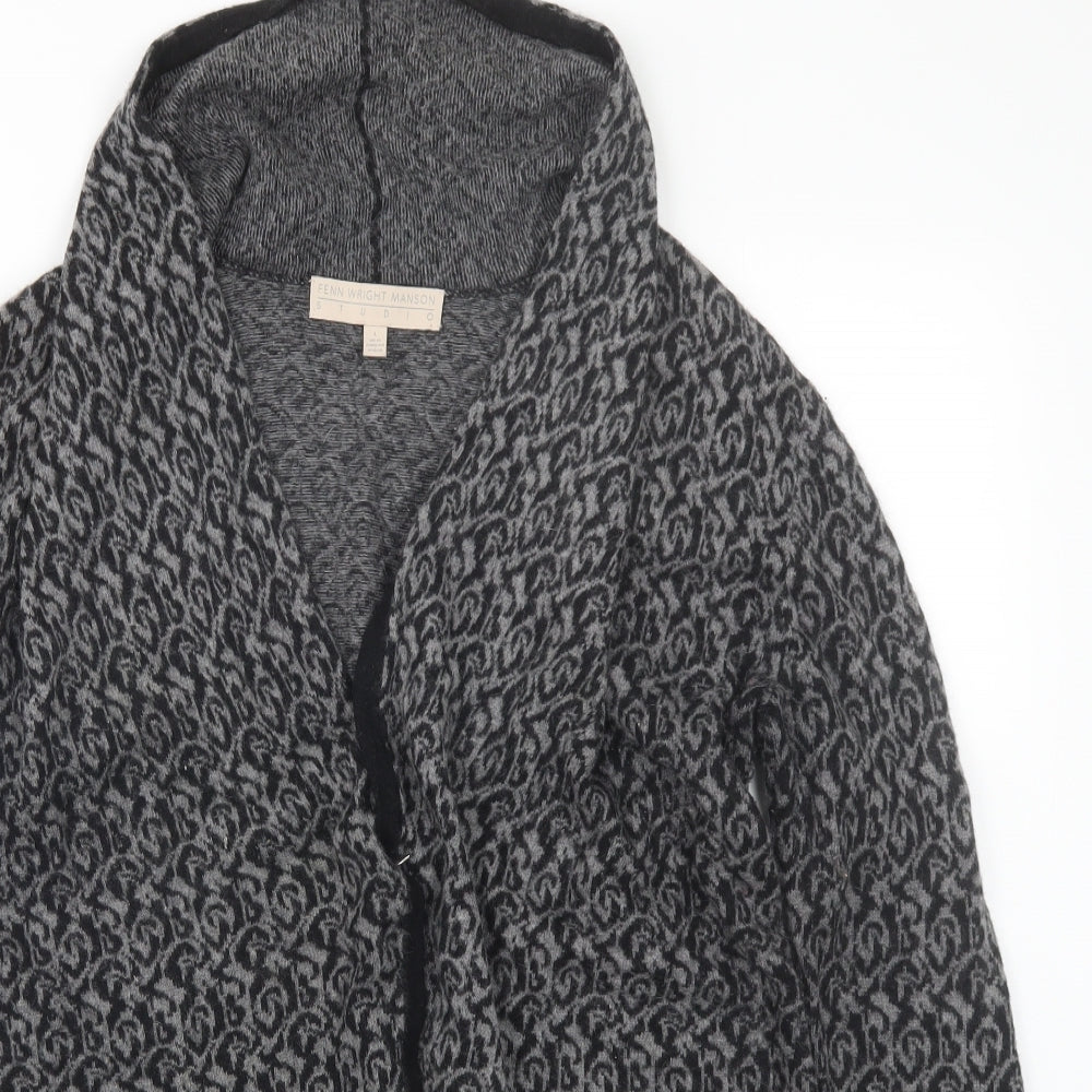 Fenn Wright Manson Womens Grey   Cardigan Jumper Size L