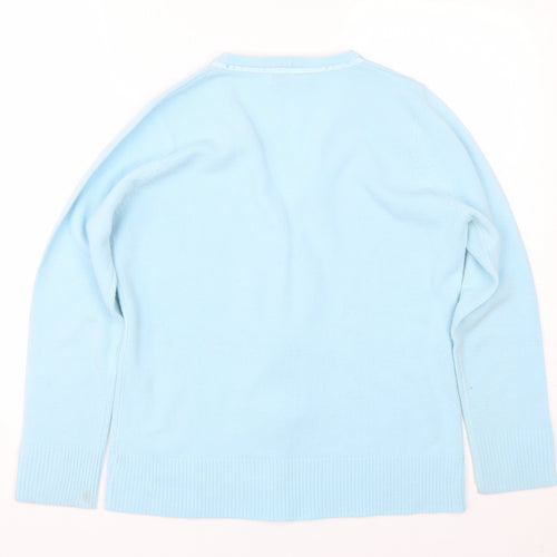 Bonmarche Womens Blue   Cardigan Jumper Size M
