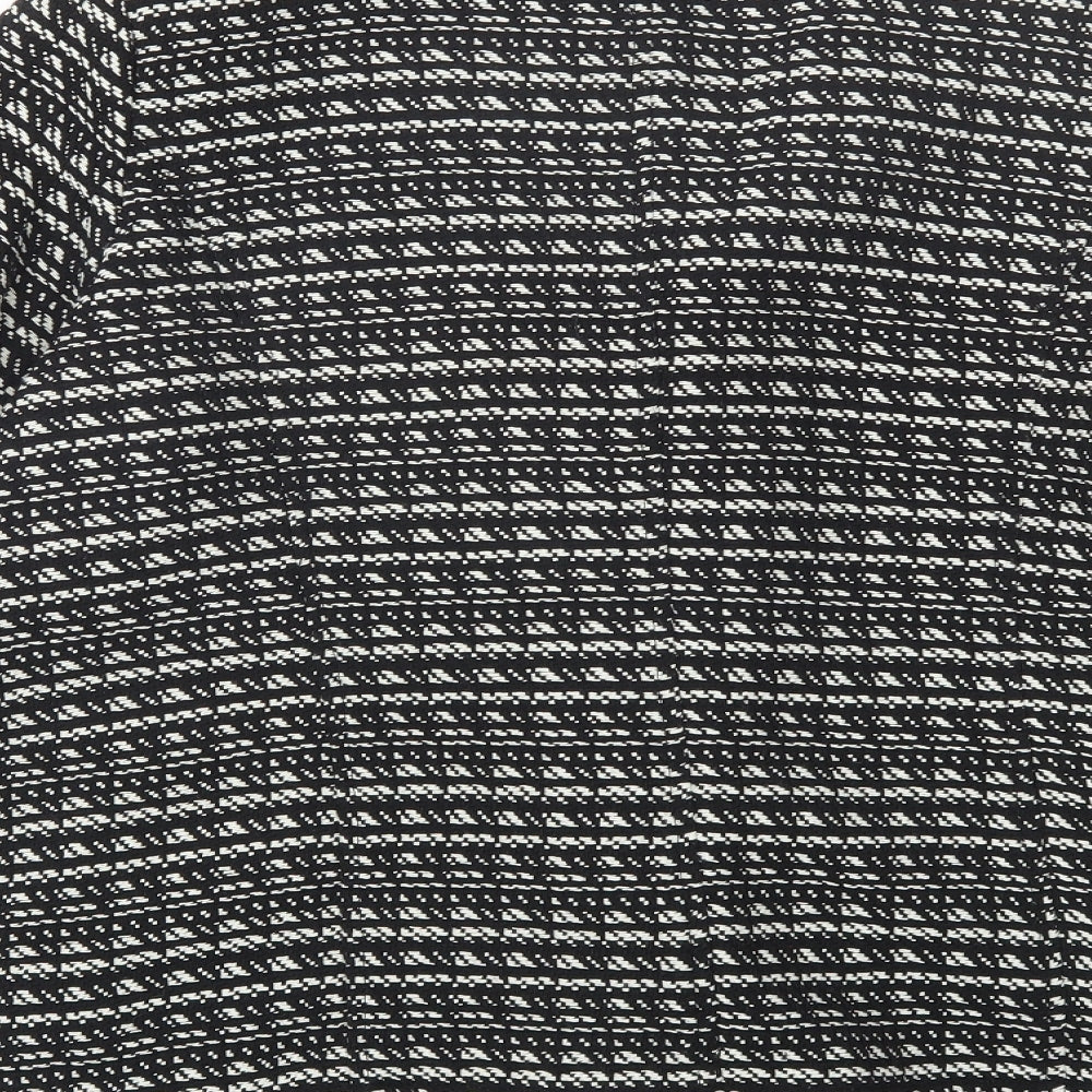 NEXT Womens Black Striped  Jacket  Size 20