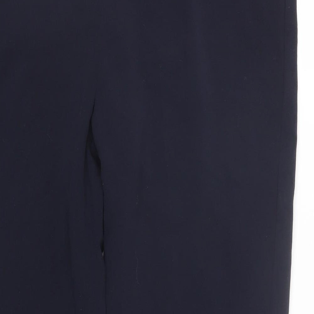 Isle Womens Blue   Capri Trousers Size 16 L24 in