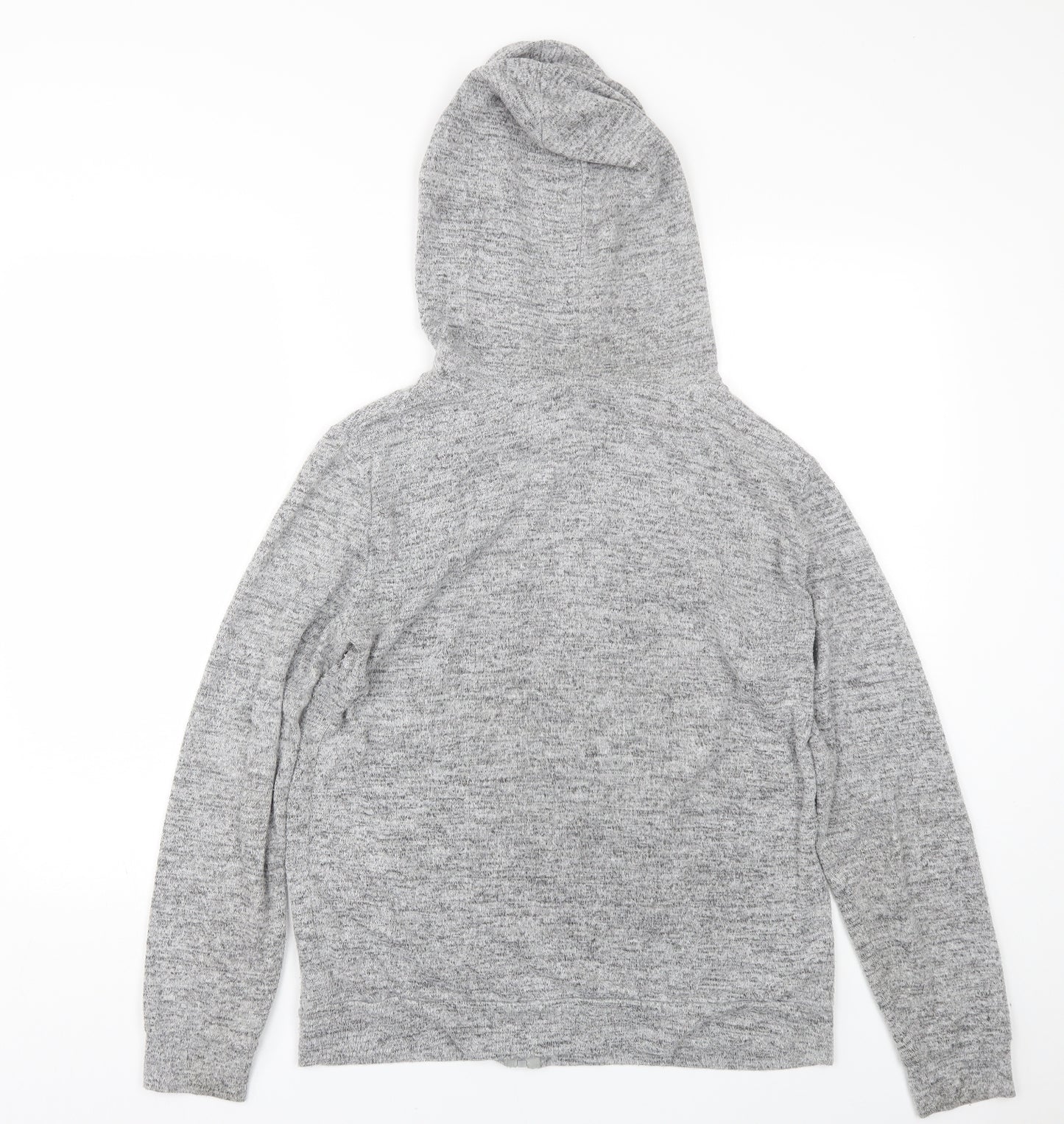 Peacocks Womens Grey   Full Zip Hoodie Size 12