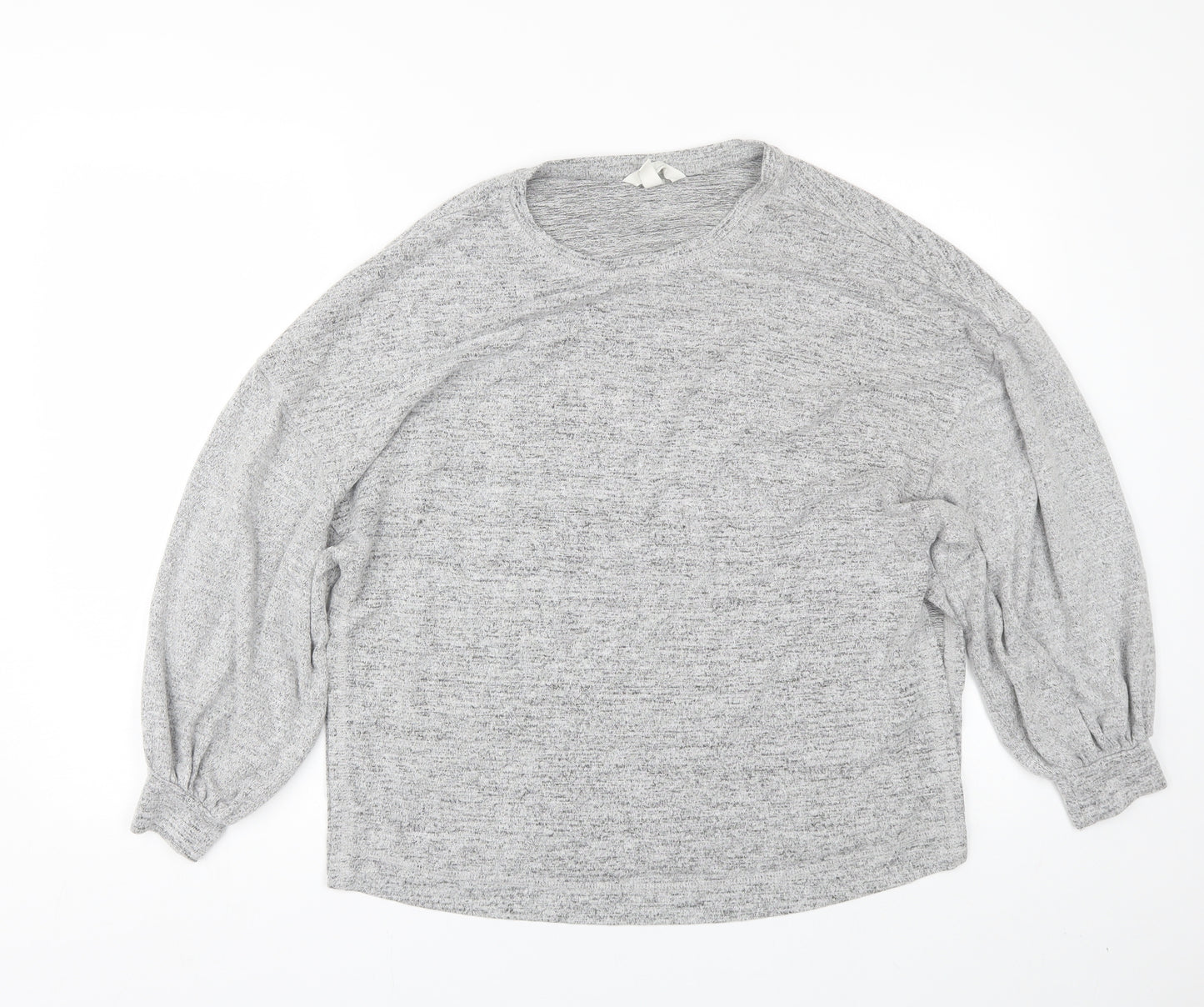 H&M Womens Grey   Pullover Jumper Size M