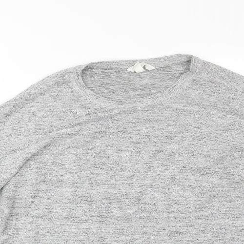 H&M Womens Grey   Pullover Jumper Size M