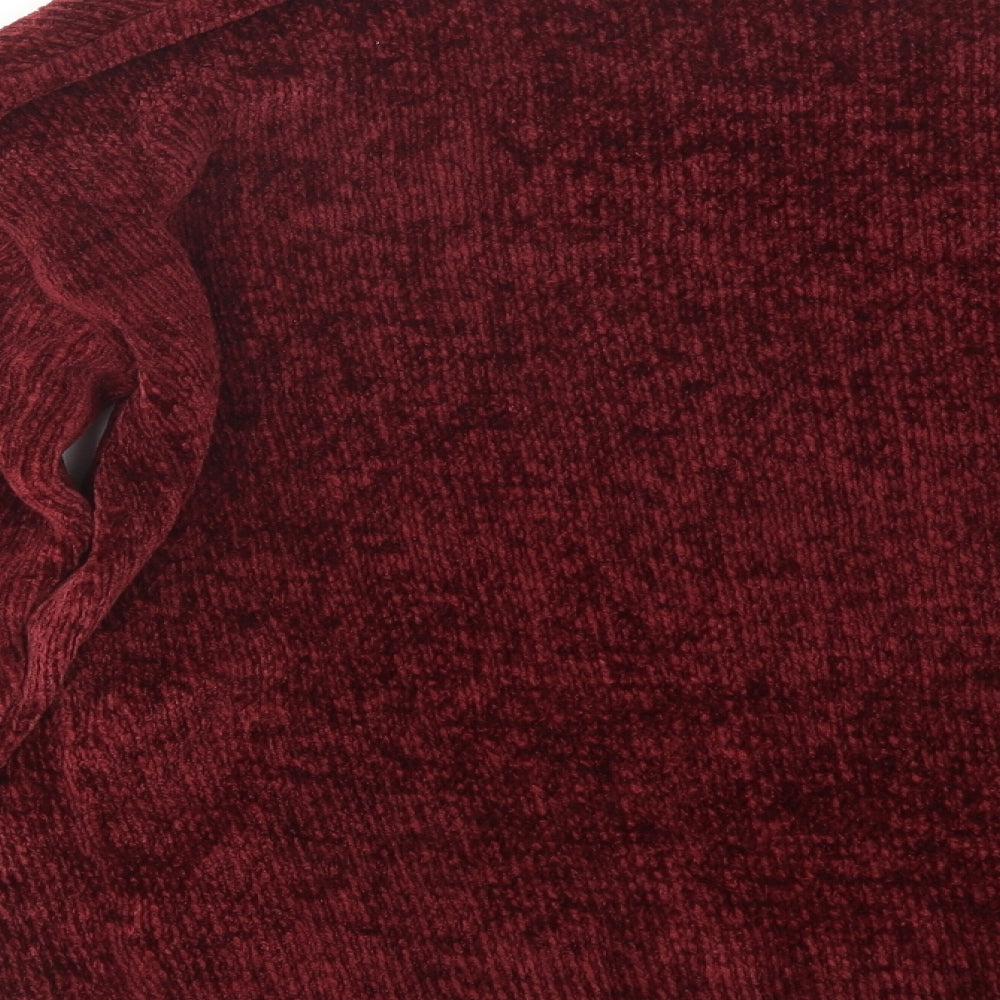New Look Womens Red   Pullover Jumper Size M
