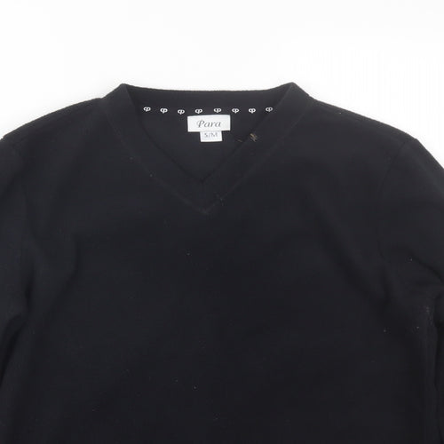 Para Womens Black   Top Pyjama Top Size S