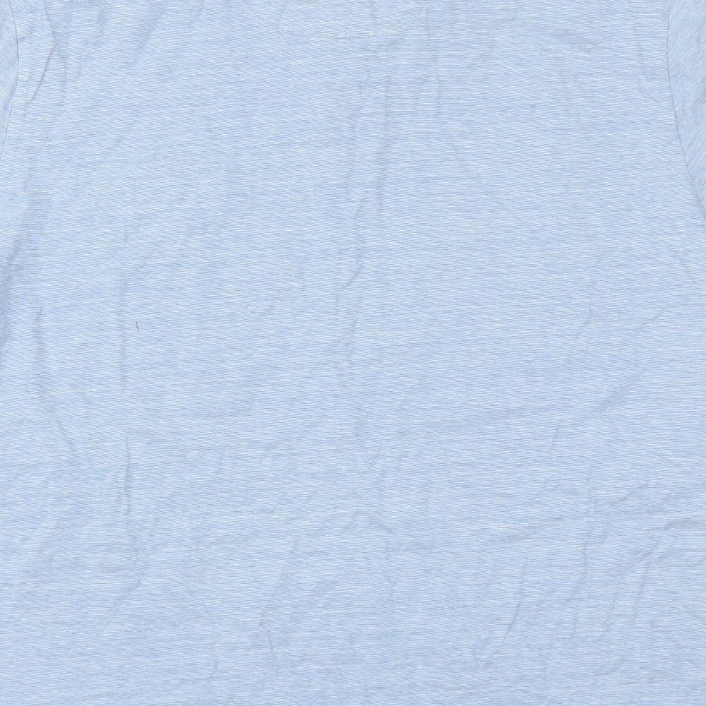 Cedar Wood State Mens Blue    Polo Size L