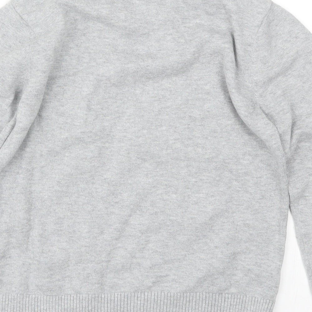 TU Girls Grey   Pullover Jumper Size 9 Years  - unicorn