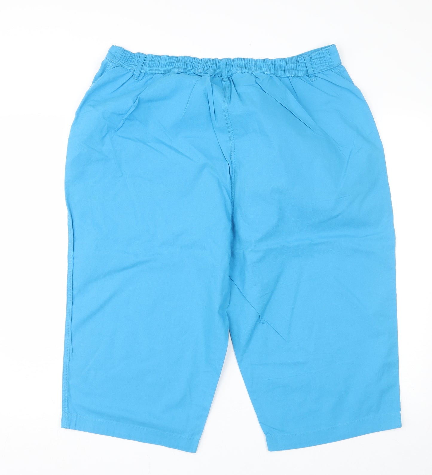 Anthology Womens Blue   Sweat Shorts Size 20