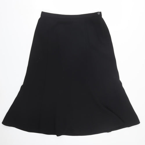 Eastex Womens Black   Trumpet Skirt Size 14