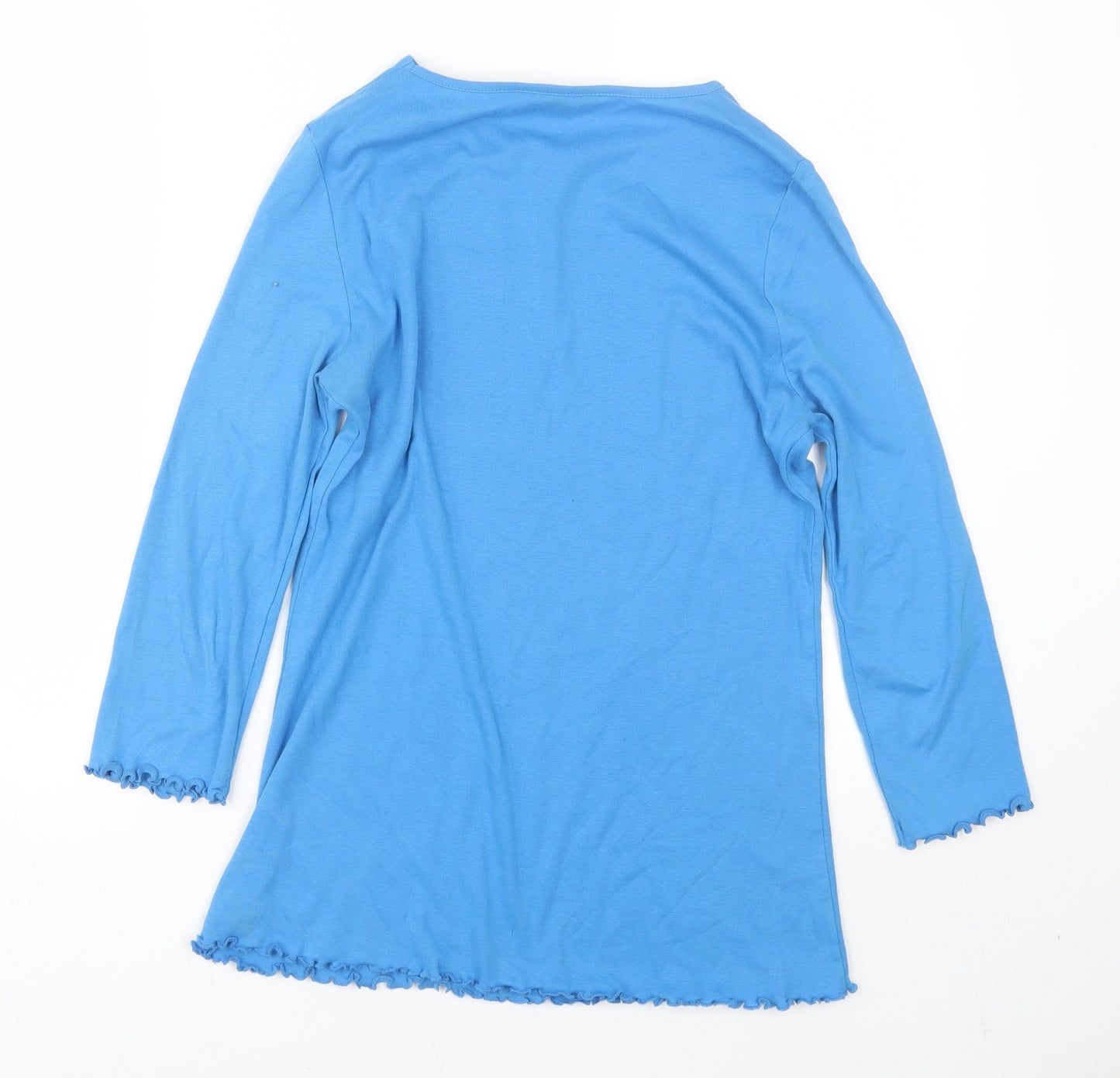 Dorothy Perkins Womens Blue   Basic T-Shirt Size 14