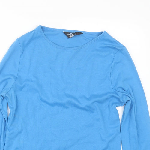 Dorothy Perkins Womens Blue   Basic T-Shirt Size 14
