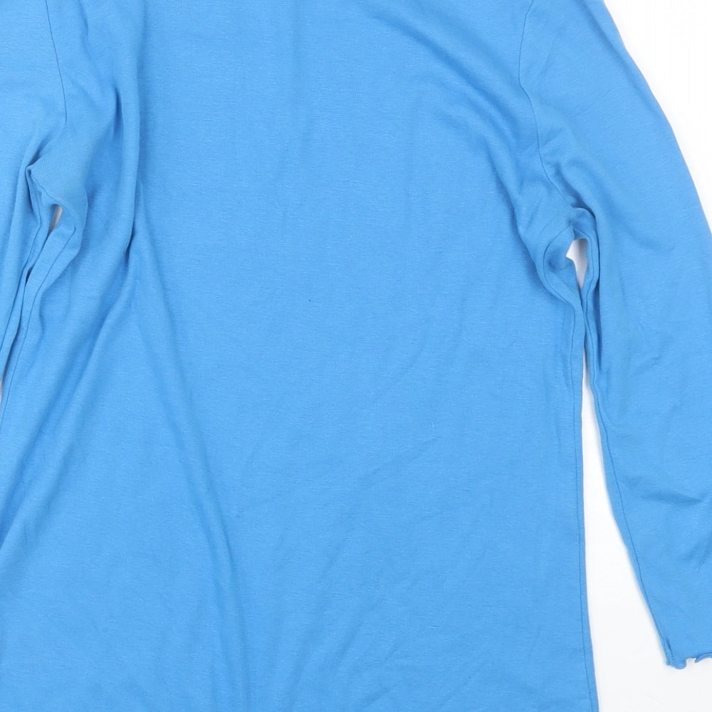 Dorothy Perkins Womens Blue   Basic T-Shirt Size 14