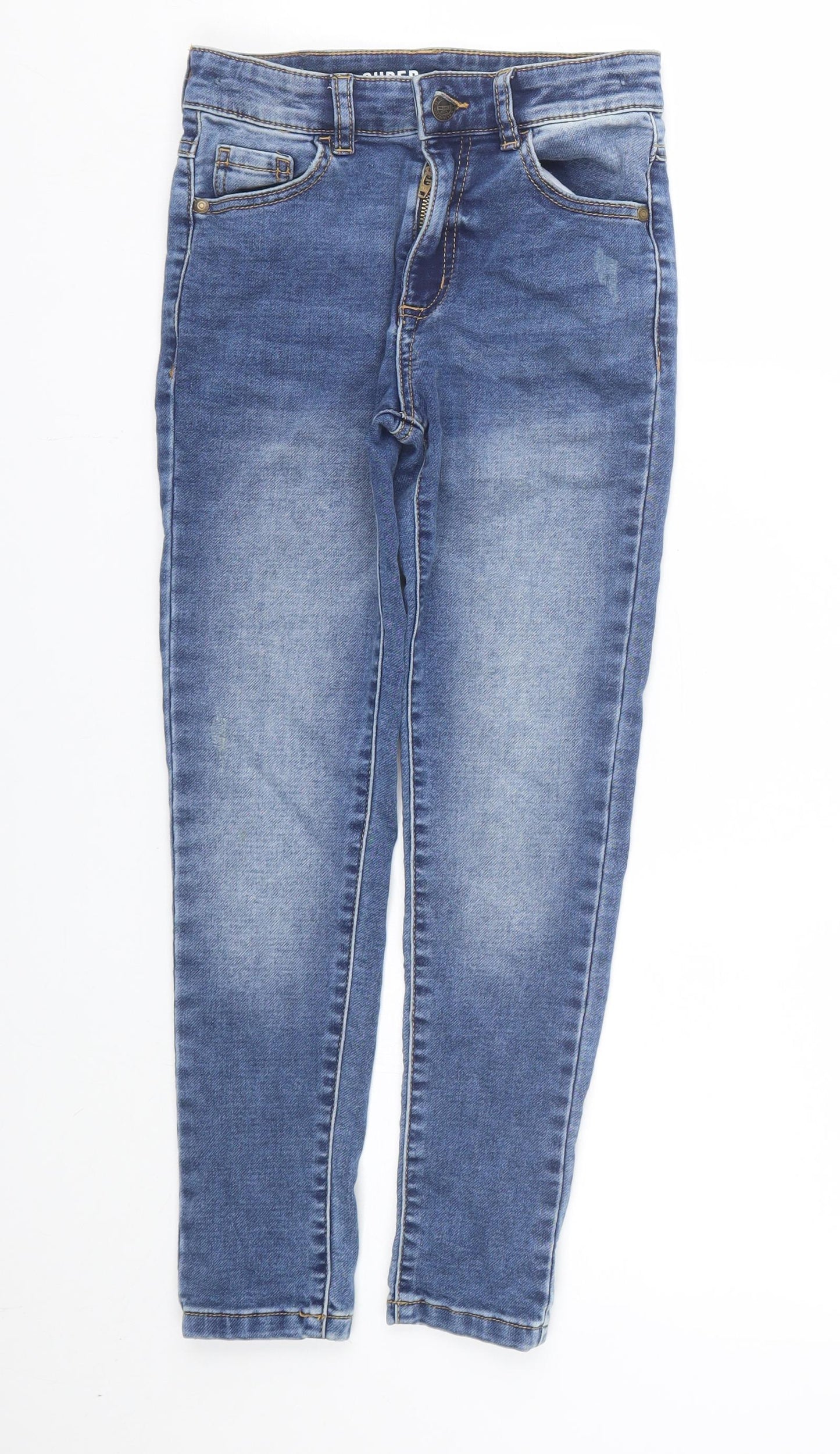 George Boys Blue  Denim Skinny Jeans Size 9-10 Years