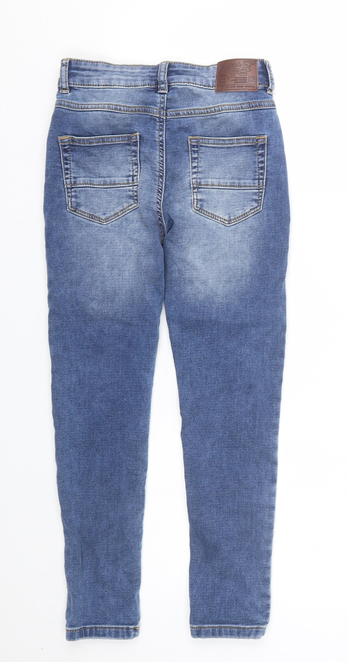 George Boys Blue  Denim Skinny Jeans Size 9-10 Years