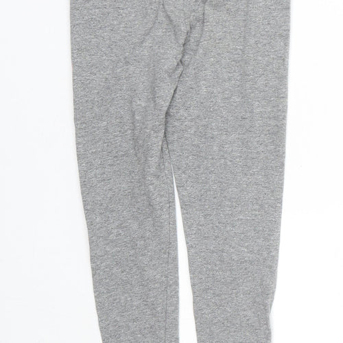 Primark Girls Grey Striped  Capri Trousers Size 5-6 Years