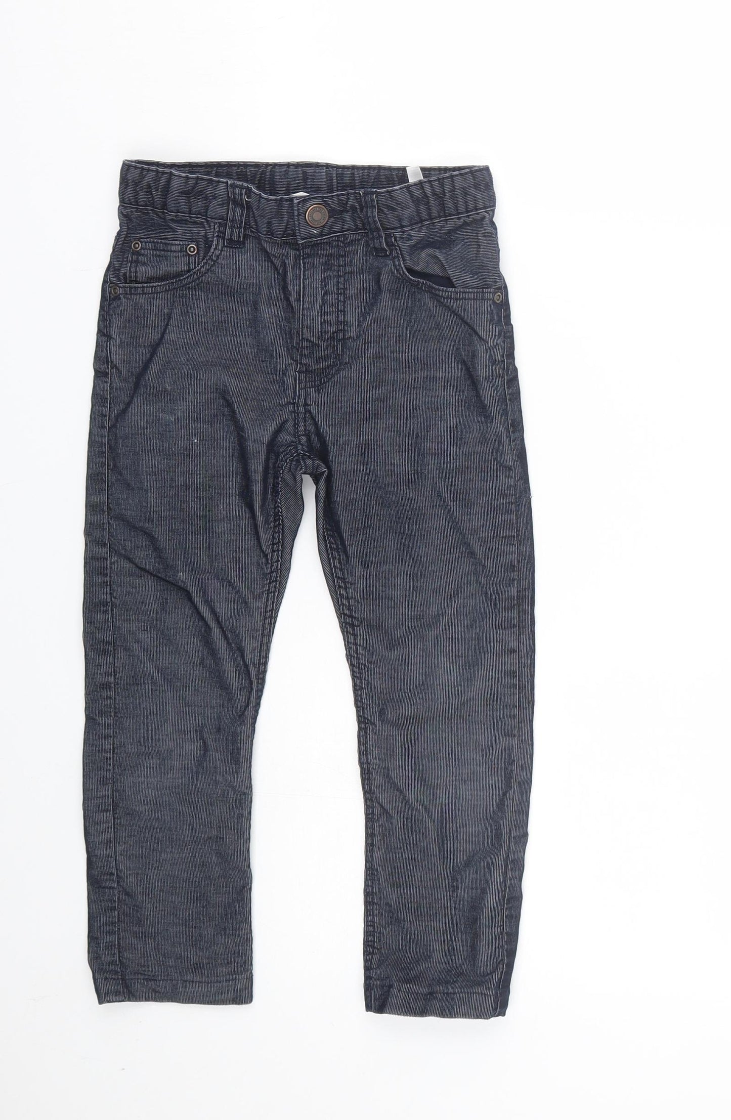 H&M Boys Black   Straight Jeans Size 7-8 Years