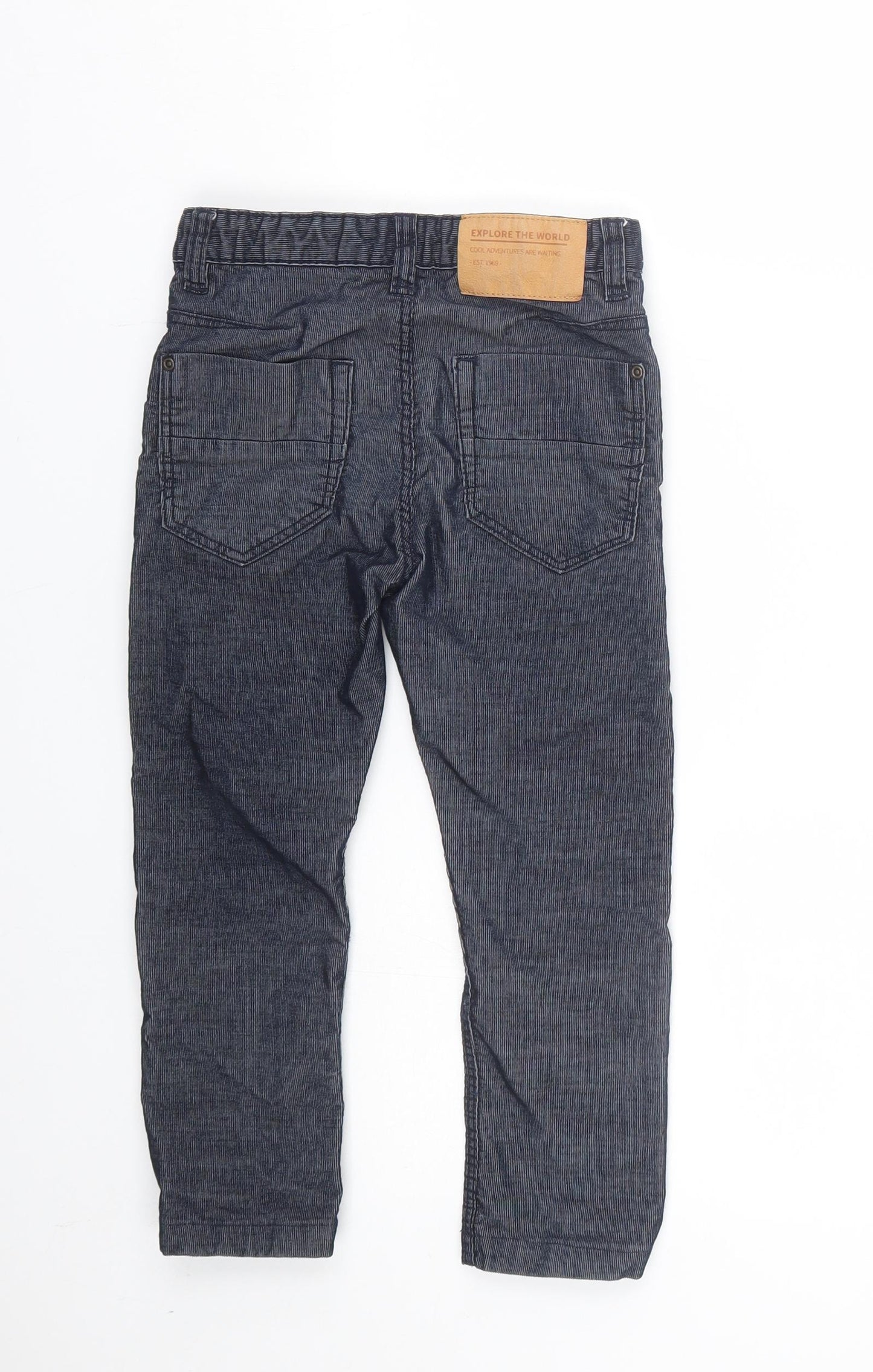 H&M Boys Black   Straight Jeans Size 7-8 Years