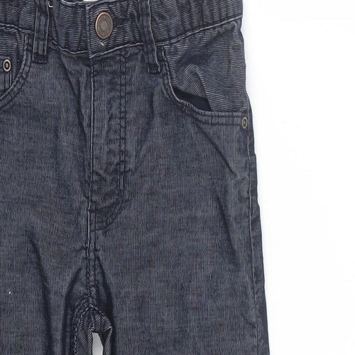 H&M Boys Black   Straight Jeans Size 7-8 Years
