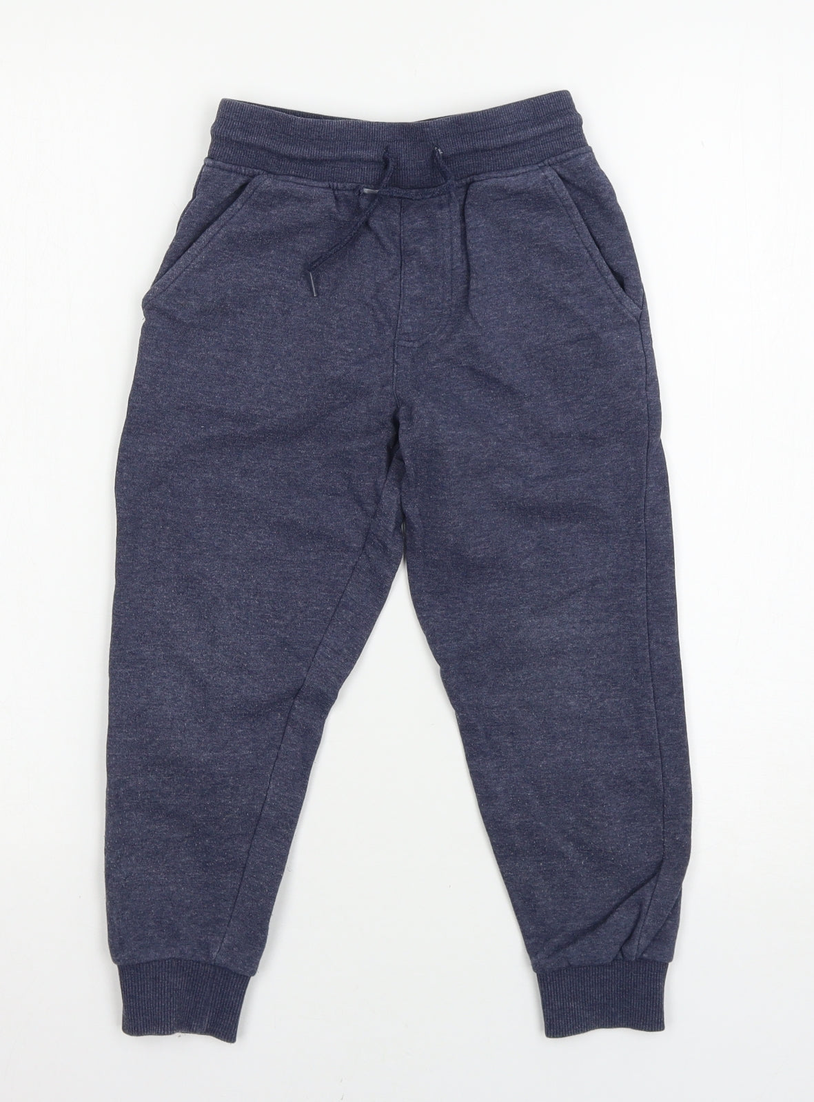 George Boys Blue   Jogger Trousers Size 5-6 Years