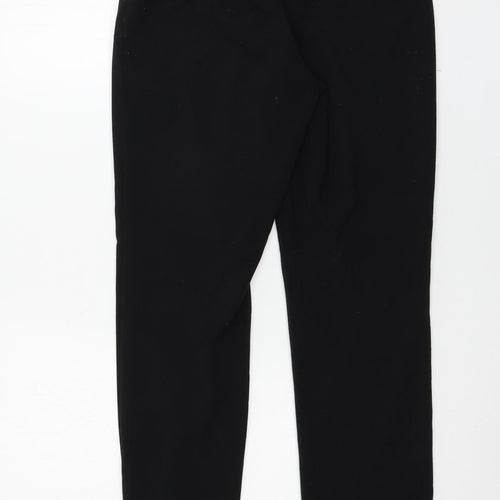 Marks and Spencer Womens Black   Trousers  Size 8 L30 in
