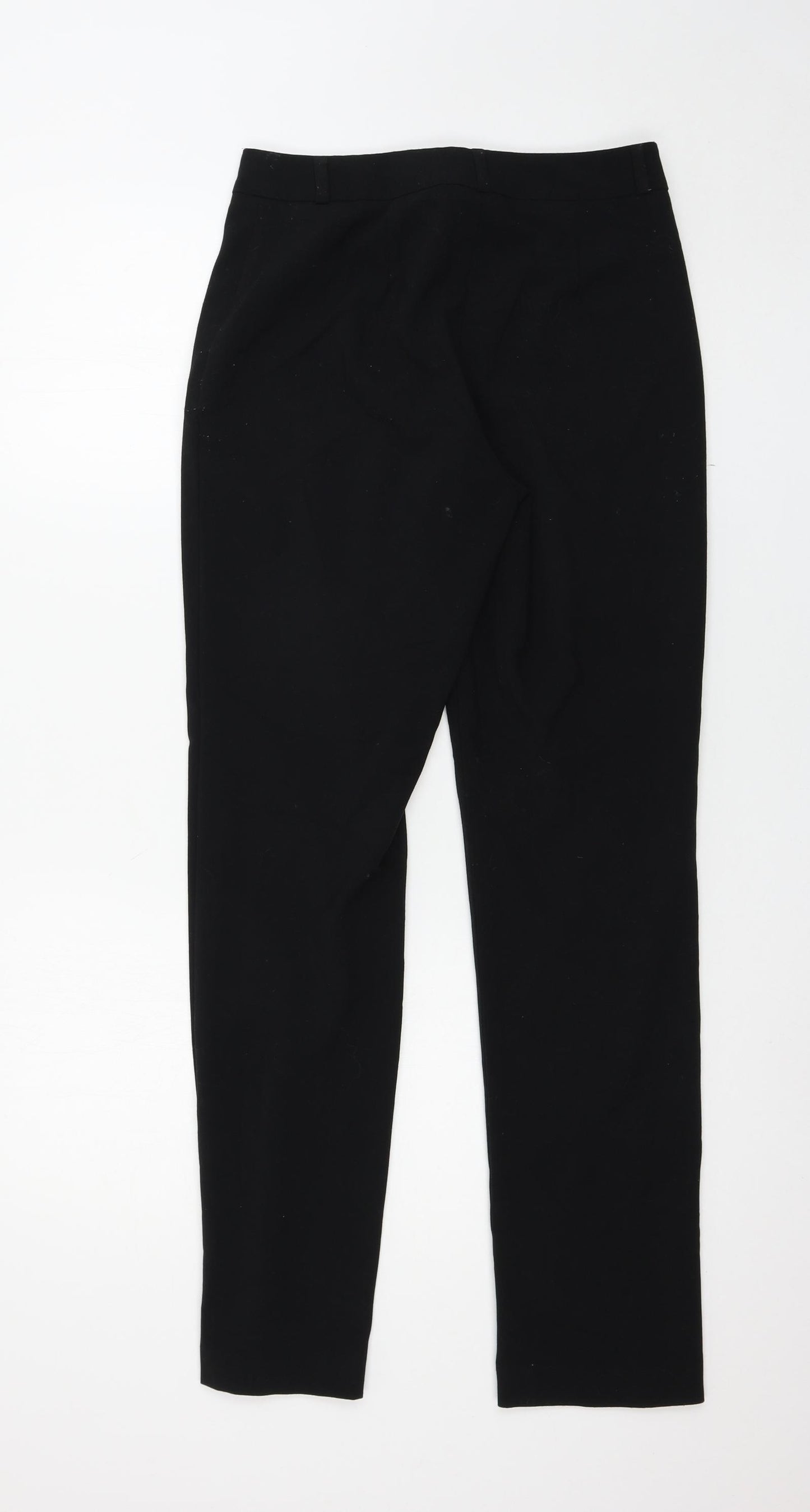 Marks and Spencer Womens Black   Trousers  Size 8 L30 in