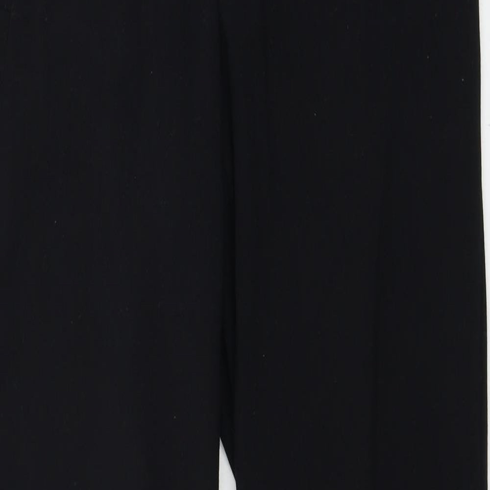 Marks and Spencer Womens Black   Trousers  Size 8 L30 in