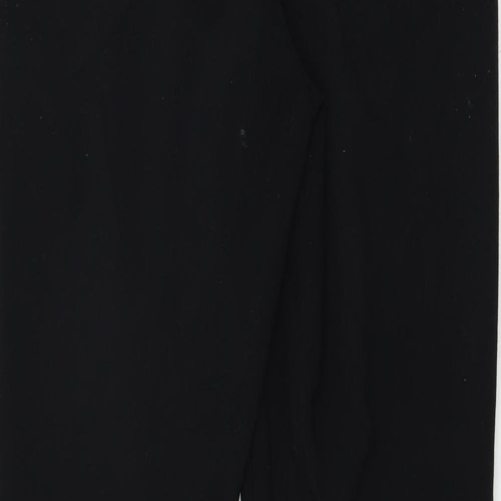 Marks and Spencer Womens Black   Trousers  Size 8 L30 in
