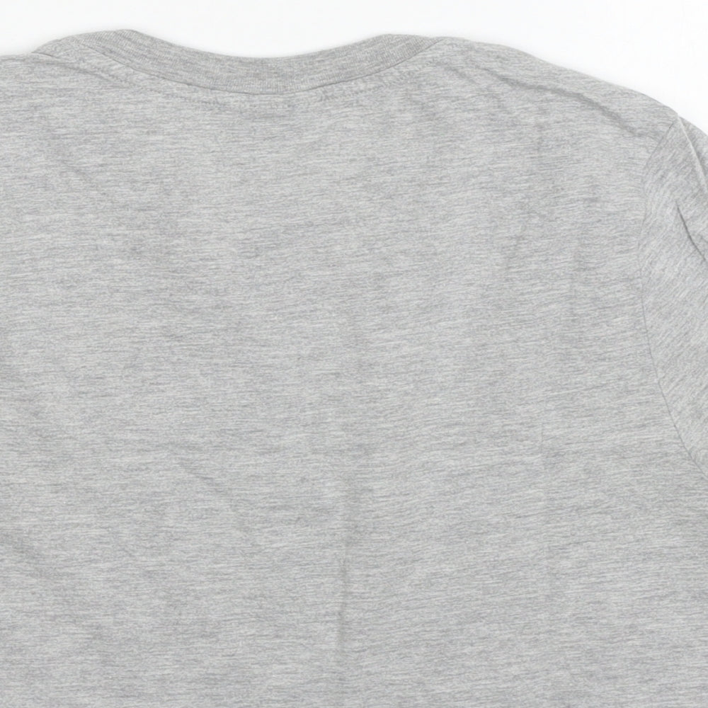 Topshop Womens Grey   Basic T-Shirt Size 8
