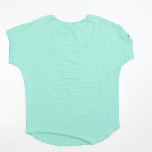 Misumi Womens Green   Basic T-Shirt Size M