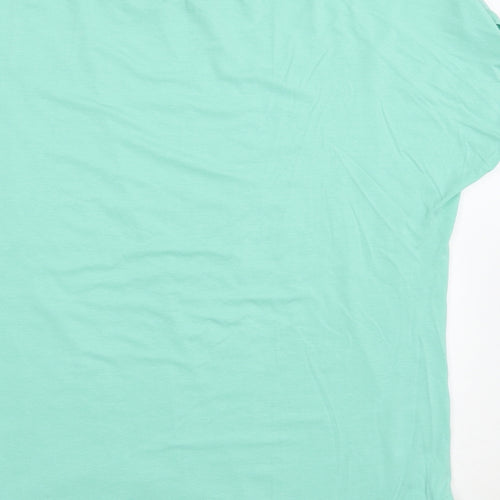 Misumi Womens Green   Basic T-Shirt Size M