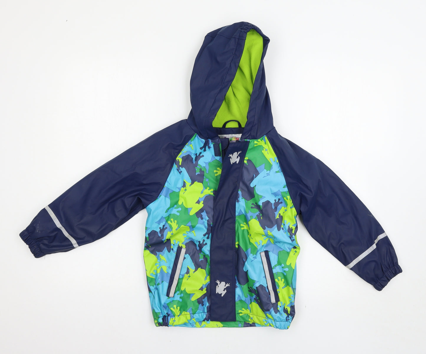 IUPILU Boys Multicoloured   Basic Coat Coat Size 5-6 Years