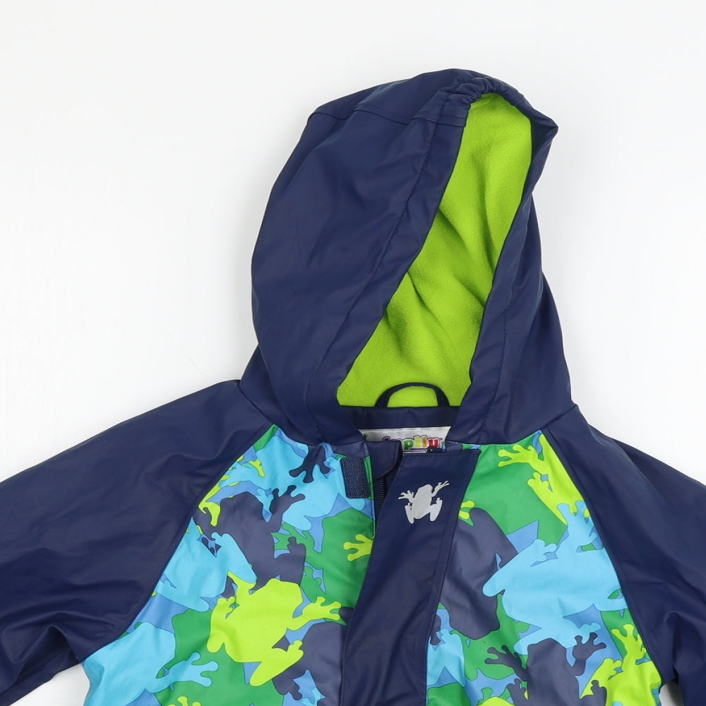 IUPILU Boys Multicoloured   Basic Coat Coat Size 5-6 Years