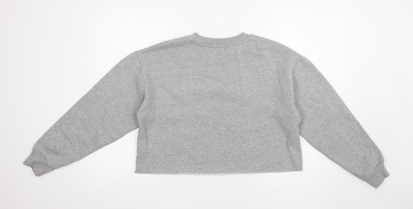 Primark Womens Grey   Pullover Sweatshirt Size 12