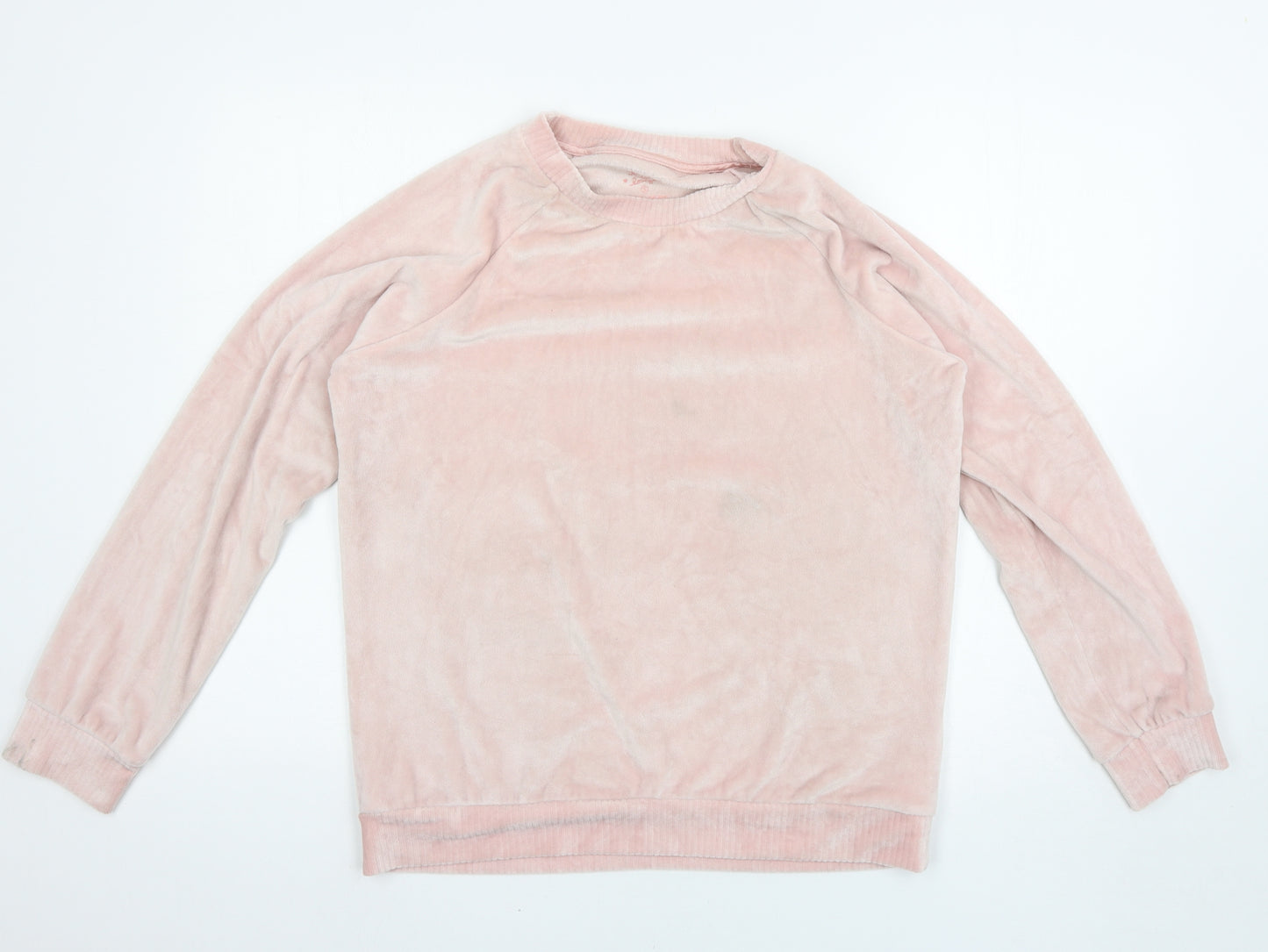 Love to lounge Womens Pink Solid  Top Pyjama Top Size S