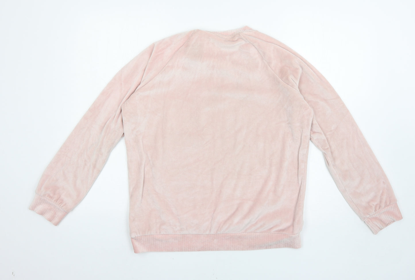 Love to lounge Womens Pink Solid  Top Pyjama Top Size S