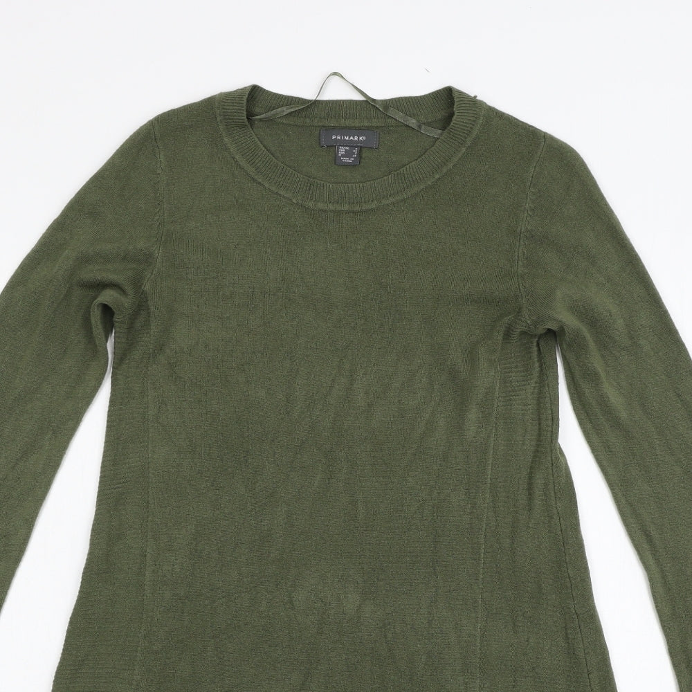 Primark Womens Green   Jumper Dress  Size 6