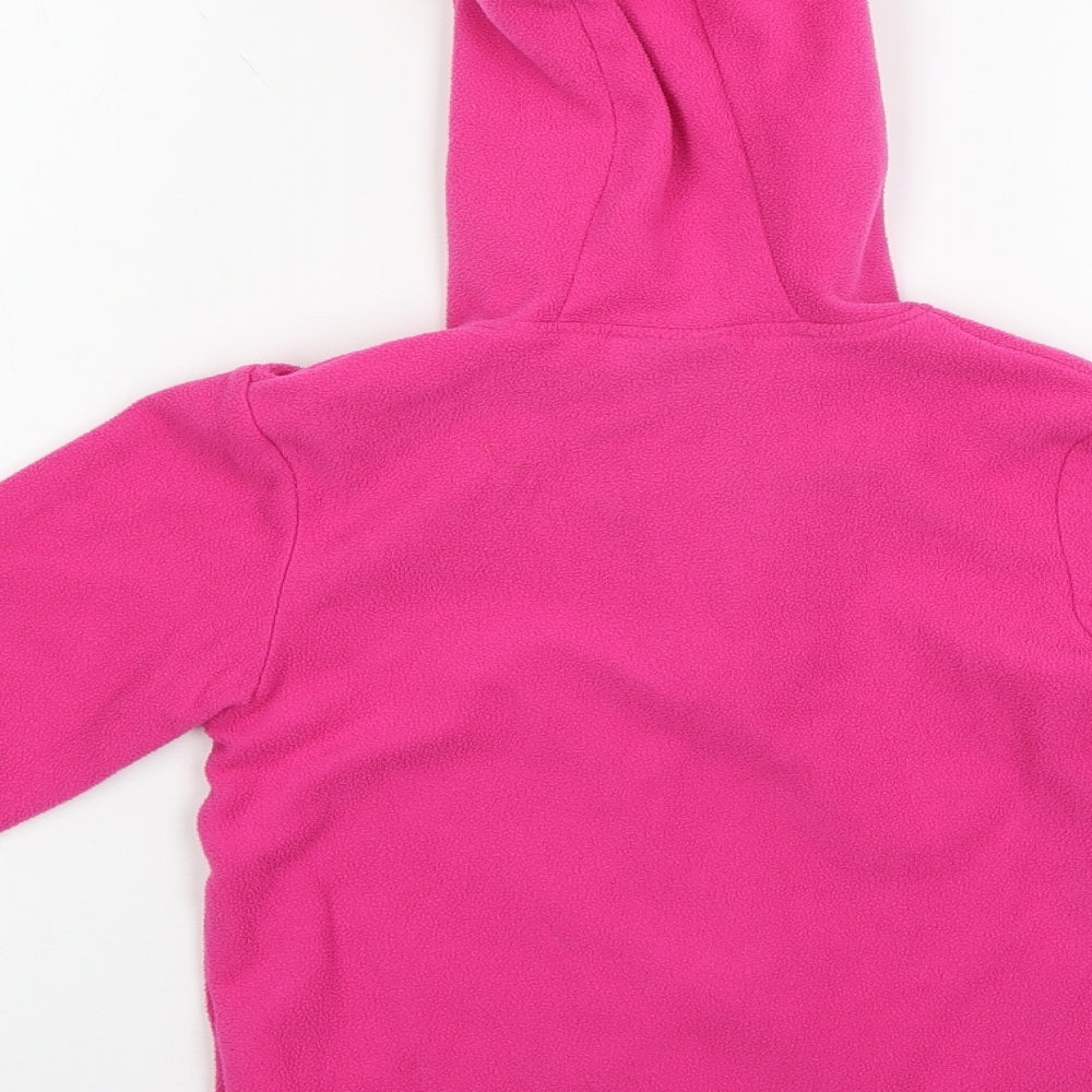 Mountain Warehouse Girls Pink   Pullover Hoodie Size 5-6 Years