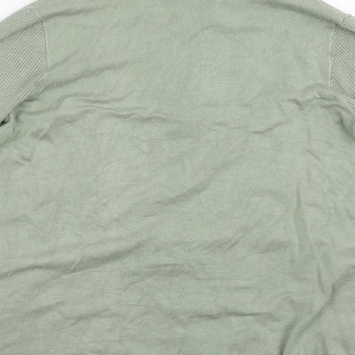 Eleven Womens Green   Cardigan Jumper Size M