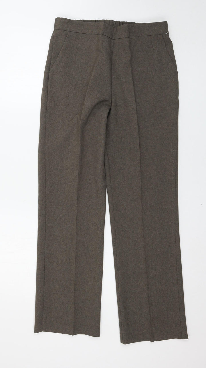 Bonmarché Womens Brown Trousers Size 10 L29 in