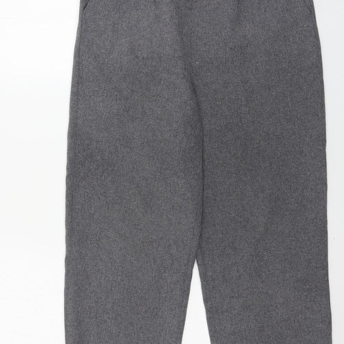 BM Womens Grey   Trousers  Size 12 L25 in