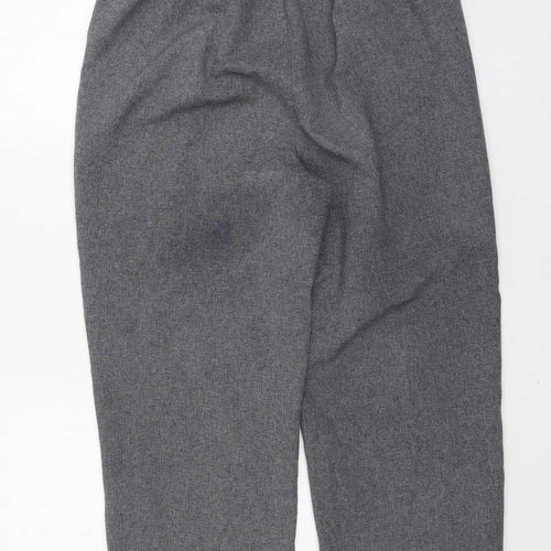 BM Womens Grey   Trousers  Size 12 L25 in