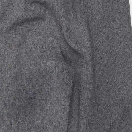BM Womens Grey   Trousers  Size 12 L25 in