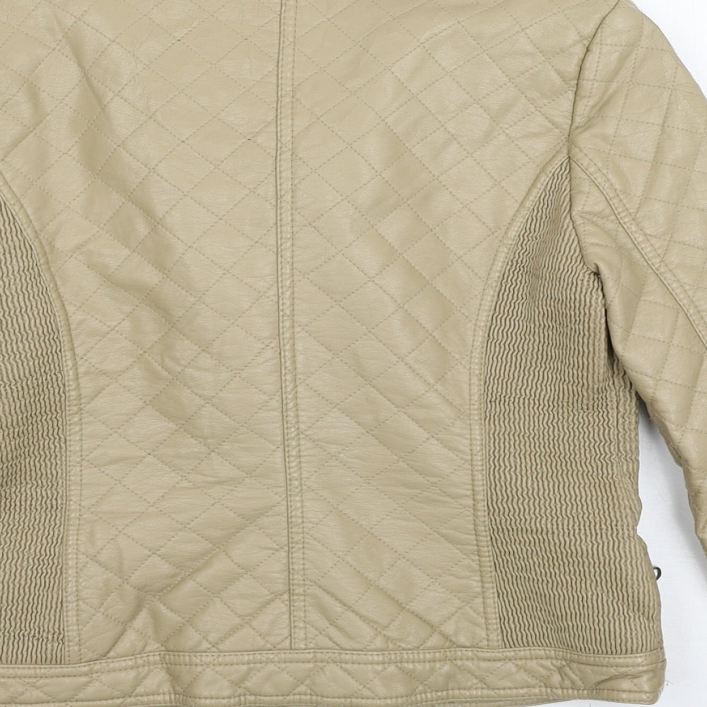 F&F Womens Beige   Jacket  Size 10