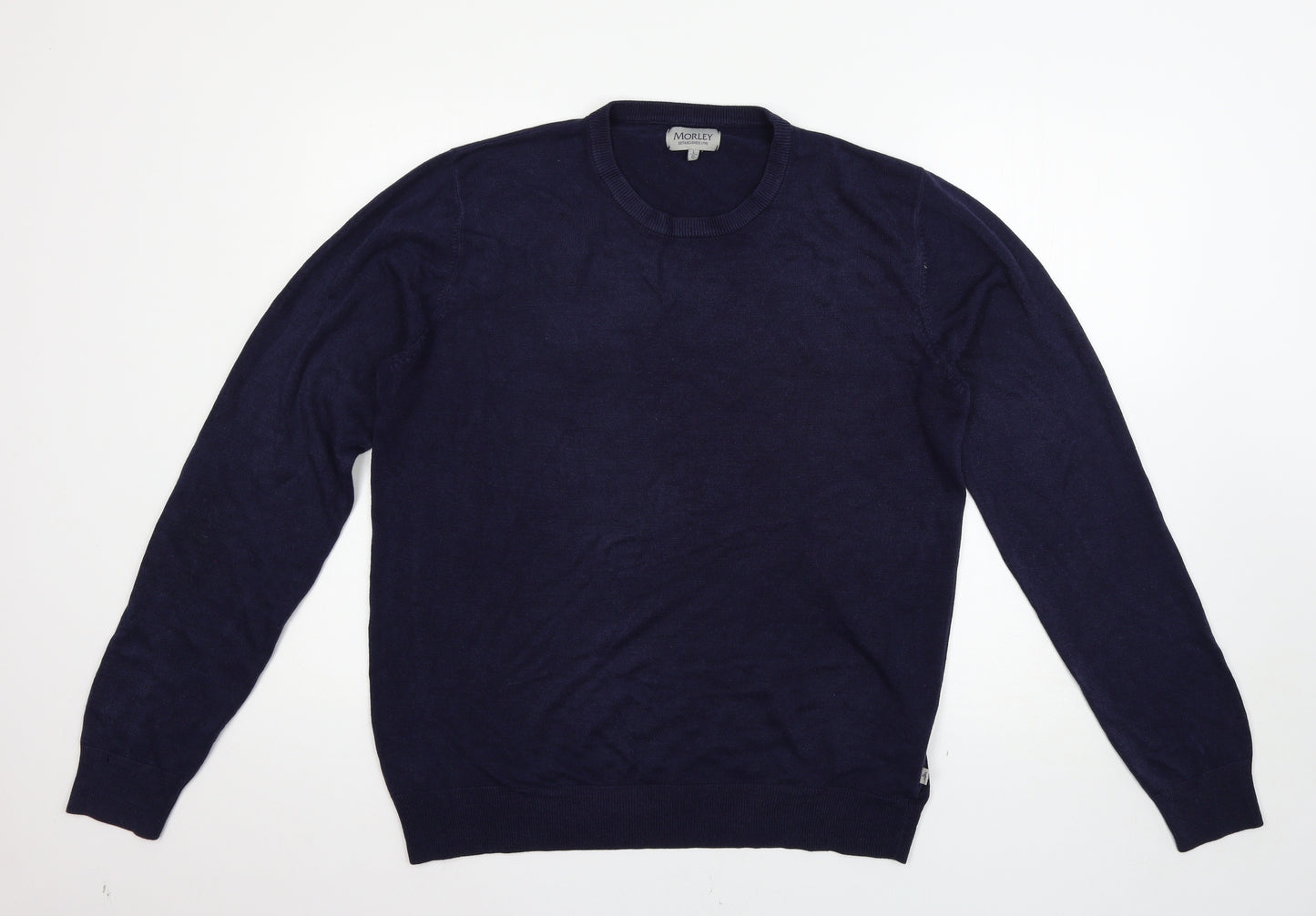worley Mens Blue   Pullover Jumper Size L