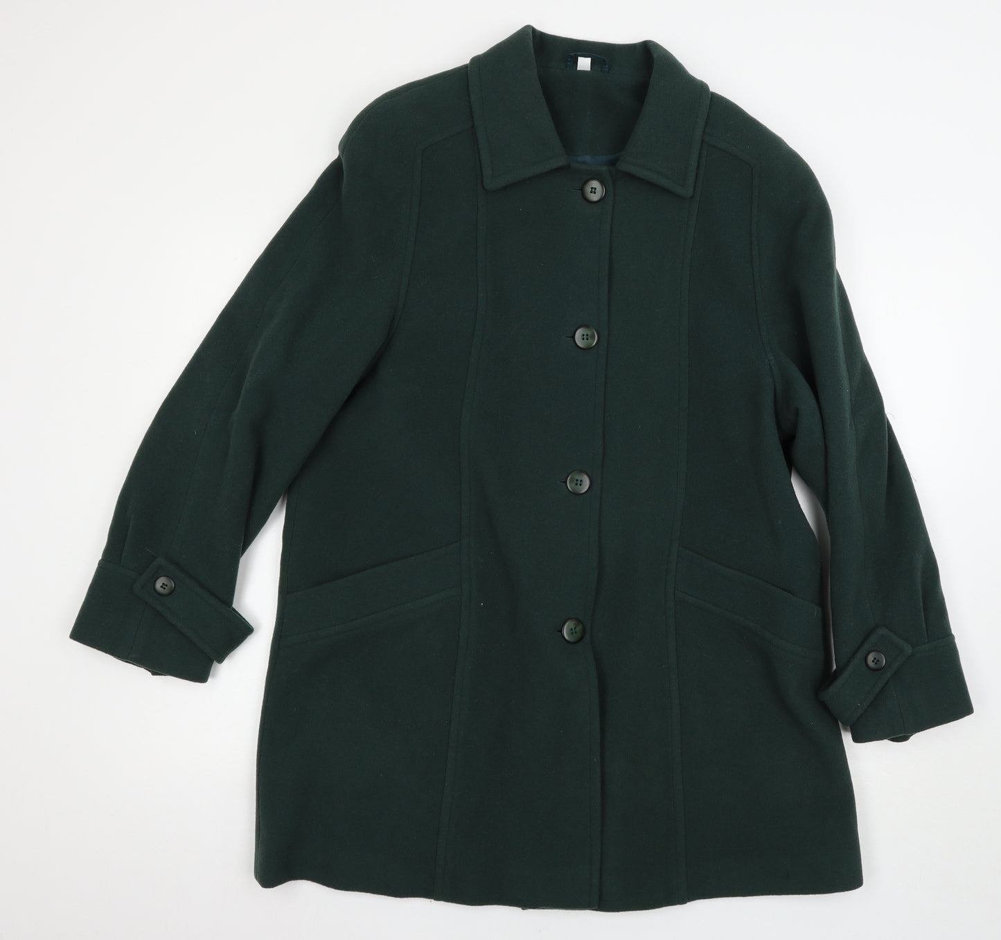 Dunedin Womens Green   Pea Coat Coat Size 12
