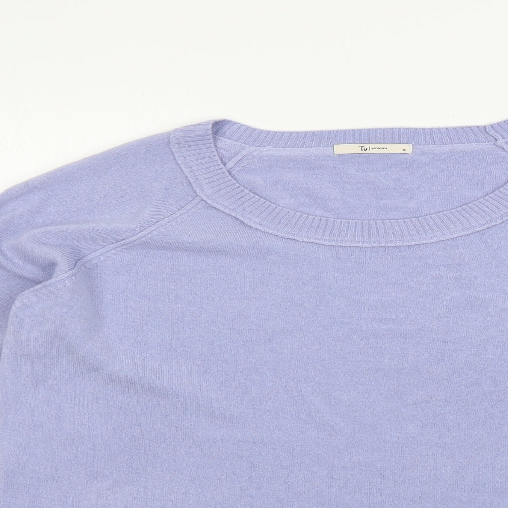 TU Womens Purple   Pullover Jumper Size 16